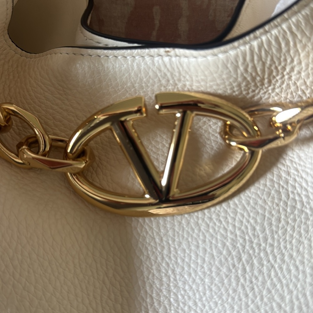 RELISTED: Valentino VLOGOC Moon Leather Hobo Bag - Picture 8 of 11